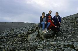 Nearing the top of Ben Nevis