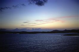 Approaching the island of North Uist