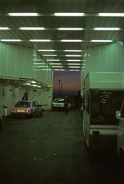 Disembarking the quick way at Lochmaddy