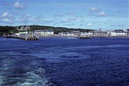Stornoway harbour from the ferry