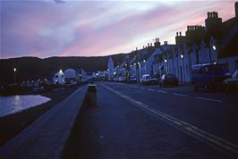 Shore Street, Ullapool at night