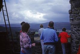 A rare view from the tower of Carbisdale Castle youth hostel (subsequently closed to hostellers)