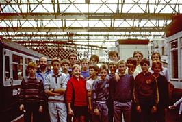 The whole group on Carlisle station