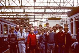 The whole group on Carlisle station