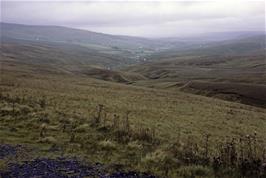 View back to Teesdale from Langdon Beck