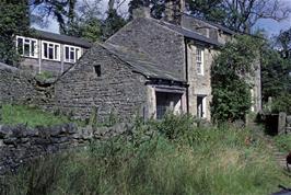 Ninebanks YH, showing our annexe behind