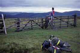 The border between England and Scotland at Windy Gyle