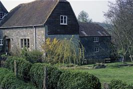 A picturesque house on the River Nadder, on the approach to Donhead St Andrew