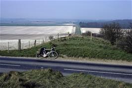 Ackling Dyke, from the B3081