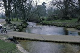 Crossing the Dockens Water at Rockford, near Linwood