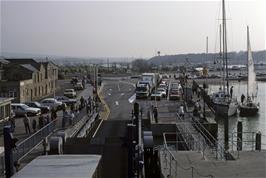 Arriving at Yarmouth, Isle of Wight