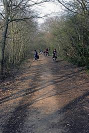 The old railway track between Yarmouth & Freshwater