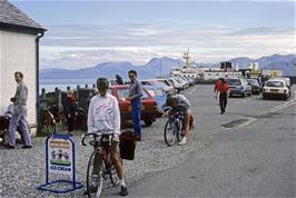 Arriving at Armadale on the Isle of Skye