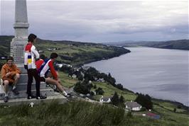 Lunch at Carbost, Isle of Skye, overlooking Loch Harport