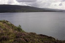 Looking back to Applecross from the coast road