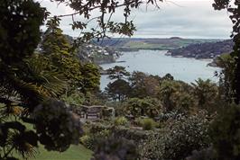 The view from the hostel gardens