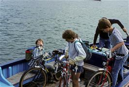 Taking the ferry from Salcombe to East Portlemouth