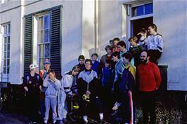 The group outside Instow YH