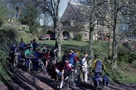 The group outside Holford YH