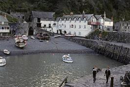 Clovelly harbour