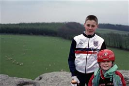 Philip Roberts & Paul Twydell on Blackingstone Rock