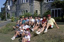 The group on the lawns of Beer YH