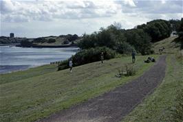 Cycle route from Newcastle to Tyne Commission Quay