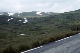 The road ahead continues upwards and to the left towards Vetlavatnet [New scan, 26/9/2019]