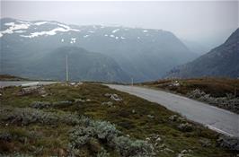 The Nedre Oscarshaug viewpoint, 1100m above sea level and 11.5 miles from the hostel [New scan, 19/9/2019]