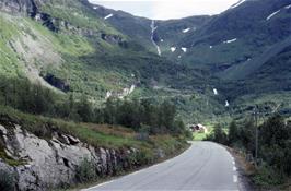 View back to the road we have just descended, from Opplenskedal [New scan, 10/9/2019]