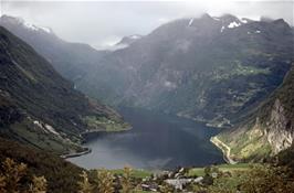 The very best view of Geirangerfjord, from the Flydalsjuvet viewpoint  [New scan, 10/9/2019]