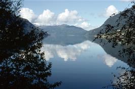 The beautiful Nordfjord, as seen from the road between Loen and Olden [Remastered scan, September 2019]