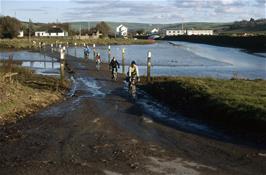 Taking the tidal road near Aveton Gifford [Remastered scan, August 2019]