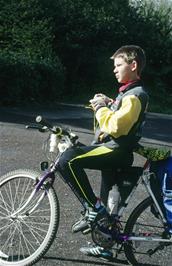 David Waldron at Golant YHA [Remastered scan, July 2019.  Kodachrome 200 film]