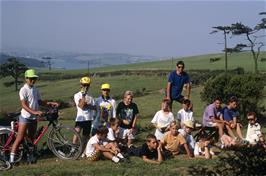 The group at Instow youth hostel [Remastered scan, July 2019]