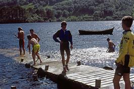 Halfway along Loch Eilt we found an irresistible bathing location [Remastered scan, July 2019]