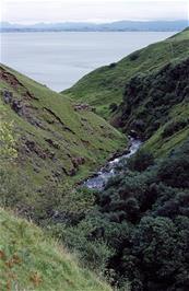 The Lealt valley just after the Lealt Falls, Isle of Skye [New scan, July 2019]