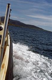 Speeding towards the Isle of Harris after passing Berneray [New scan, July 2019]