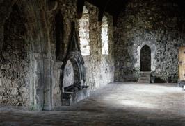 Inside St Clements Church, Rodel, on the Isle of Harris [New scan, July 2019]