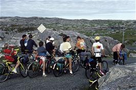 The group at Flodabay, taking in the unique scenery of the remote Isle of Harris [Remastered scan, July 2019]