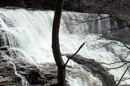 The second waterfall - Sgwd Isaf Clun-gwyn, or Lower Fall of the White Meadow [Remastered scan, June 2019]