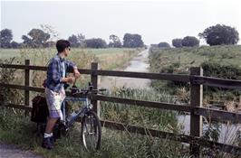 Matthew Hamlyn-White.  I believe this is Chedzoy New Cut drain, seen from Rugg's Drove [Remastered scan, June 2019]