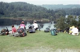 A fifteen minute break to enjoy the peaceful views over Tarn Hows [Remastered scan, June 2019]