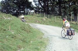 Neil starts out on the bridleway from High Tilberthwaite to Slater's Bridge [Remastered scan, June 2019]