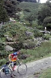 The climb continues towards the aptly-named Resting Stone [Remastered scan, June 2019]