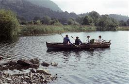 Simon brings his boat in to Faeryland, Grasmere [Remastered scan, June 2019]