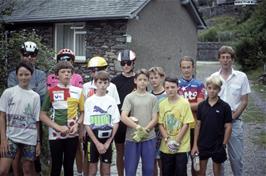 The group at Helvellyn YH [Remastered scan, June 2019]