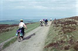 Navigating to the correct track on the Quantocks [Remastered scan, June 2019]