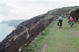 The coast path from Hunters Inn to Woody Bay [Remastered scan, June 2019]