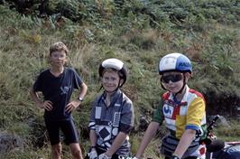 Tristan Wooller, Paul Evans & Matthew Muir near Catlow Fell [Remastered scan, June 2019]